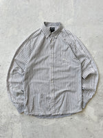 Vintage Stussy Japan stripe long sleeve shirt (S/M)