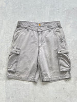 90's Carhartt duck canvas baggy cargo shorts (W34)