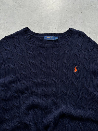 Ralph Lauren Cable Knit Crewneck Jumper (XL)