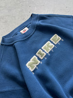 90's Nike Athletics Spell Out Sweatshirt (M)