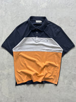 90's YSL Colour Block Polo Shirt (XL)