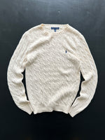 Polo Ralph Lauren Cable Knit Jumper (Women's M)