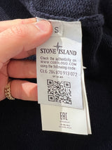 AW/17 Stone Island Heavy Knit Zip Up Jumper (S)