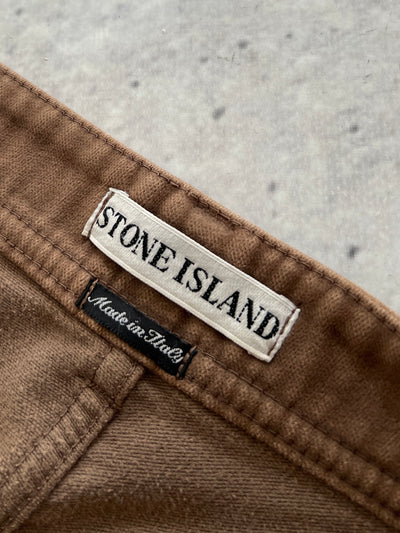 AW/98 Stone Island Brushed Cotton Heavyweight Trousers (W33 x L32)