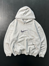 00's Nike Embroidered Swoosh Pullover Hoodie (XL)