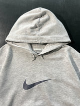 00's Nike Embroidered Swoosh Pullover Hoodie (XL)