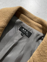 A.P.C Paris Mens wool overcoat (M)