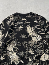 Evisu Japan Koi Carp AOP heavyweight Sweatshirt (S)