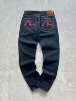 00's Evisu gull wing denim jeans (W30 x L34)