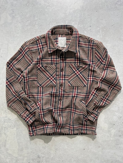 Percival Heavyweight Plaid Overshirt (L)