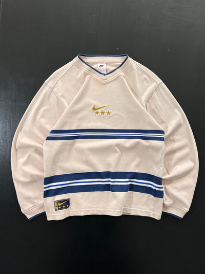 90's Nike Italia Embroidered Swoosh Sweatshirt (S)
