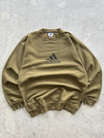 90's Adidas heavyweight crewneck sweatshirt (L)