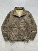 90's Stussy Military Quilted Jacket (L)