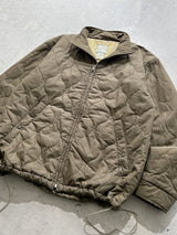 90's Stussy Military Quilted Jacket (L)