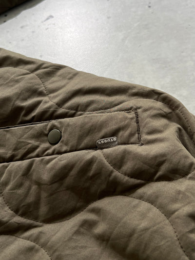 90's Stussy Military Quilted Jacket (L)