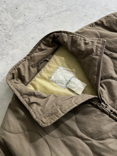 90's Stussy Military Quilted Jacket (L)