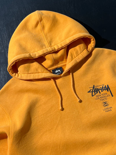 Stussy World Tour Heavyweight Hoodie (M)