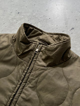 90's Stussy Military Quilted Jacket (L)