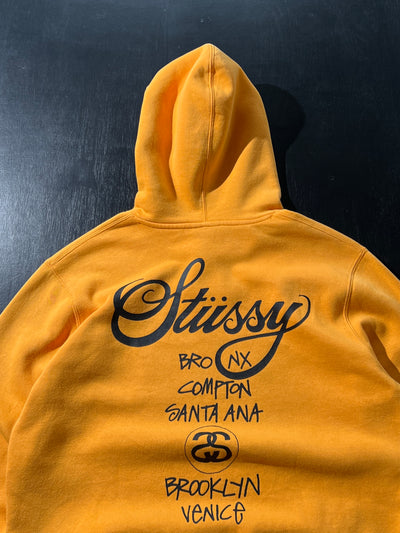 Stussy World Tour Heavyweight Hoodie (M)