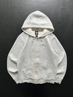 00's Stussy Heavyweight Zip Up Hoodie (S)