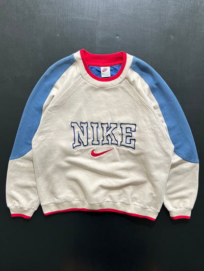 90's Nike Spell Out Crewneck Sweatshirt (M)