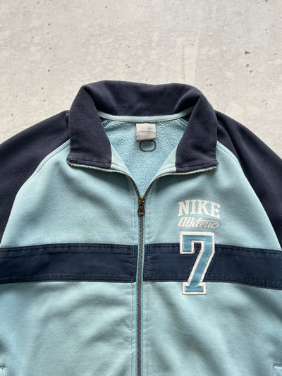 00's Nike athletic zip up sweatshirt (XL)