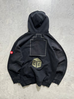 Cav Empt overdye cube Heavyweight Pullover Hoodie (L)