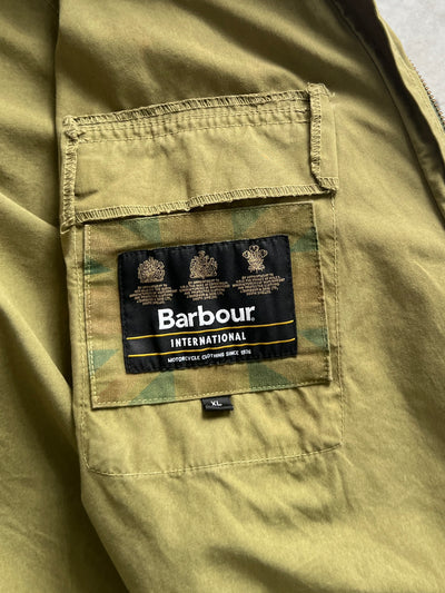 Barbour International Multi Pocket Canvas Jacket (XL)