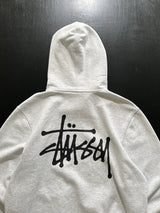 Stussy Script Heavyweight Pullover Hoodie (M)