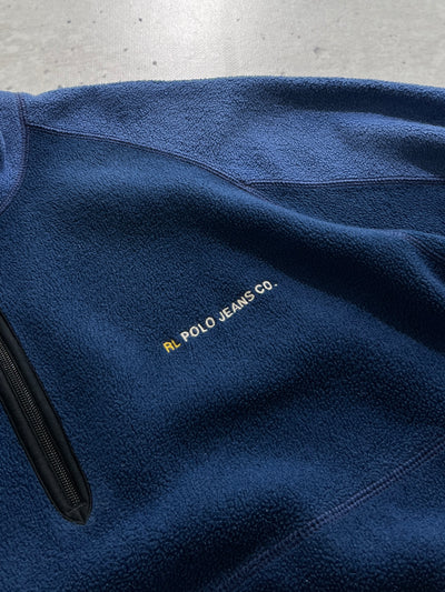 90's Ralph Lauren Polo Jeans Half Zip Pullover Fleece (M)