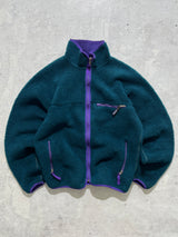 80's Patagonia Retro X cardigan 'Made in USA' Fleece (M)