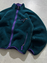 80's Patagonia Retro X cardigan 'Made in USA' Fleece (M)