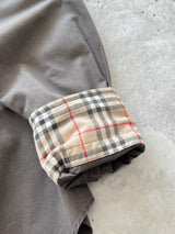 00's Burberry nova check long sleeve shirt (S)