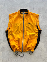 90's Nike nylon zip up gilet (XL)