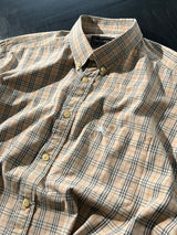 Vintage Burberry Nova Check long sleeve Cotton Shirt (L)