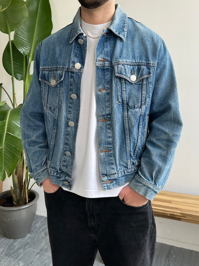 90's Armani Jeans Denim Jacket (M)