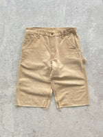 Vintage Carhartt duck canvas carpenter shorts (W30)