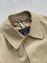 Vintage Burberry nova check Trench coat / Mac (XL)