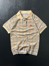 Vintage Burberry Nova Check Polo Shirt (M)