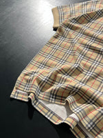 Vintage Burberry Nova Check Polo Shirt (M)