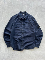 CP Company lens canvas cotton shirt (L)