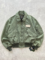 90's Brand New Alpha Indsutries CWU-45 bomber jacket (L)