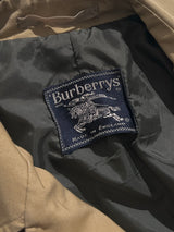 90's Burberry Heavyweight Overcoat (L)