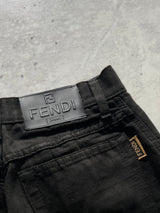 Vintage Fendi Zucca Monogram Jeans (Women's W30 x L28)