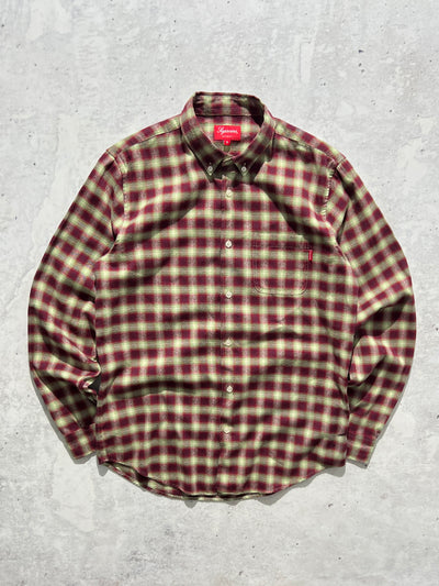 AW/16 Supreme Mini Shadow Plaid Shirt (M)