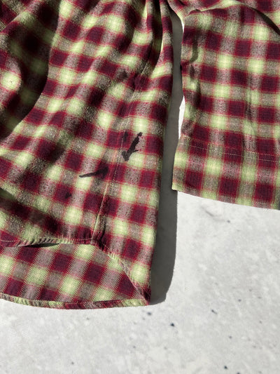 AW/16 Supreme Mini Shadow Plaid Shirt (M)