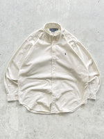 90's Ralph Lauren Oxford heavyweight cotton shirt (XL)