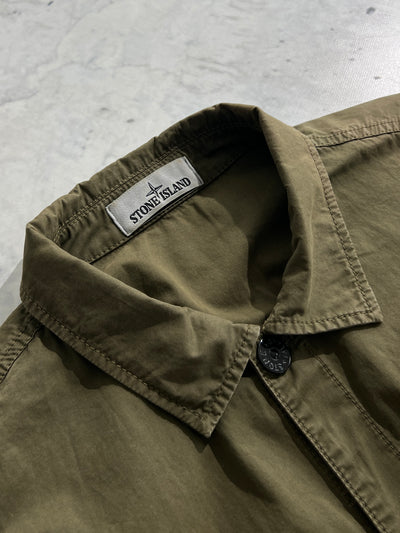 SS/21 Stone Island Button Up Overshirt (XL)