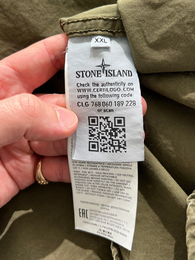 SS/21 Stone Island Button Up Overshirt (XL)