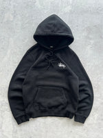 Stussy script pullover hoodie (S)
